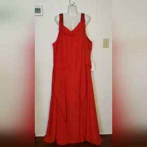 TS Couture DRAPED BACK GOWN